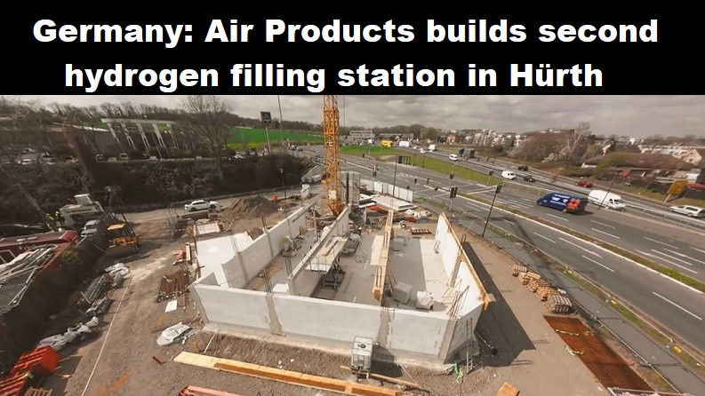Air Products tankstation waterstof