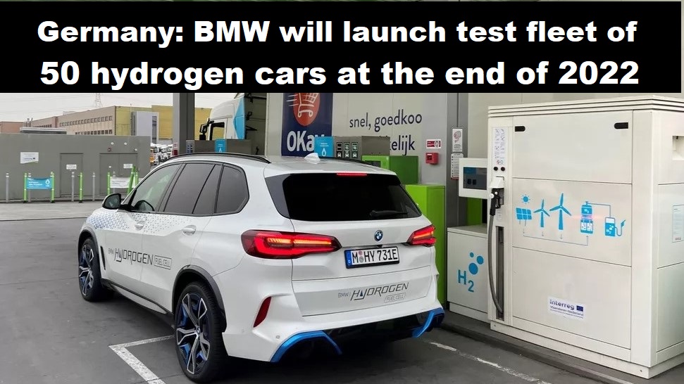 Duitsland: BMW komt eind 2022 met testvloot van 50 waterstofauto’s