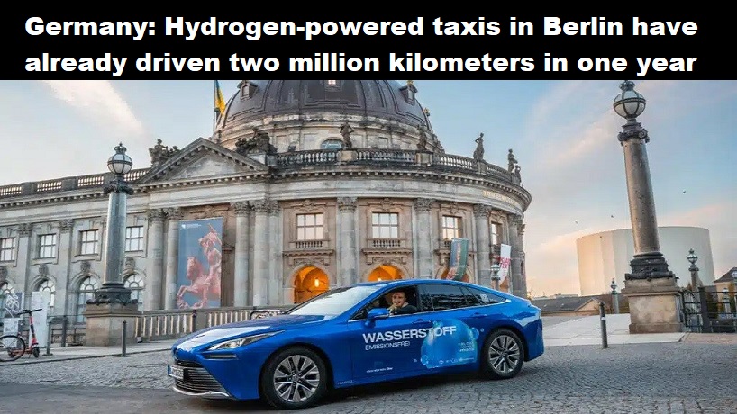 Berlijn waterstof taxi