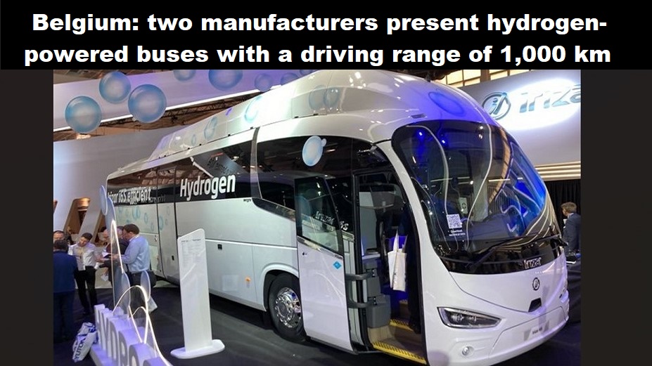 Brussel Irizar bus waterstof