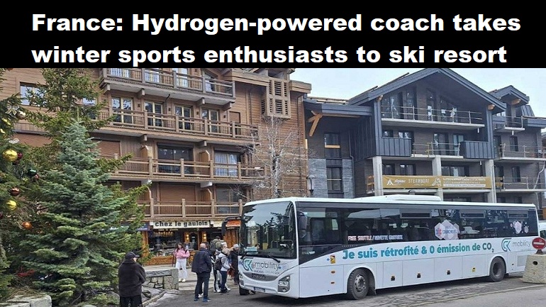 Courchevel bus op waterstof
