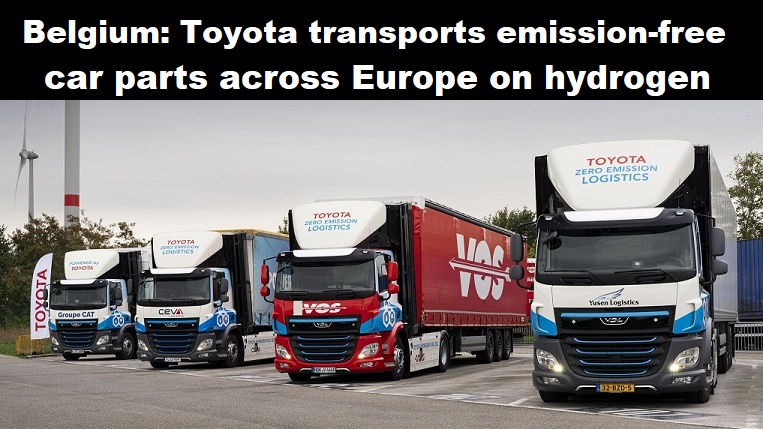 Diest België Toyota waterstof