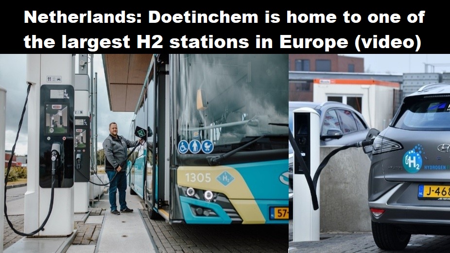 Doetinchem tankstation bus auto waterstof