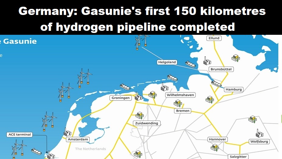 Duistland gasuni waterstof pijp 