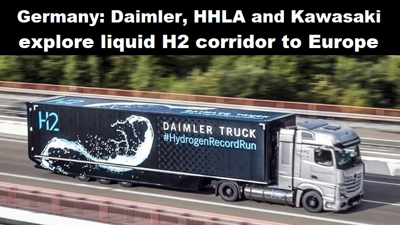 Duitsland daimer truck waterstof 