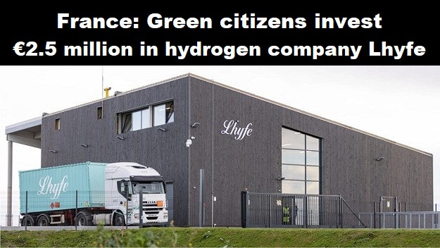 Frankrijk Lhyfe fabriek waterstof 