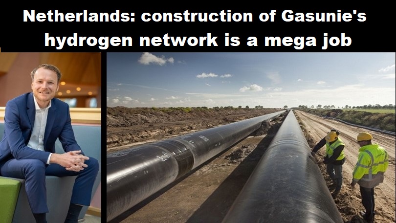 Gasunie waterstof netwerk 