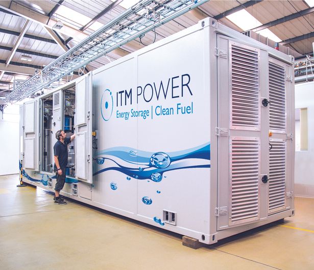 ITM Power container