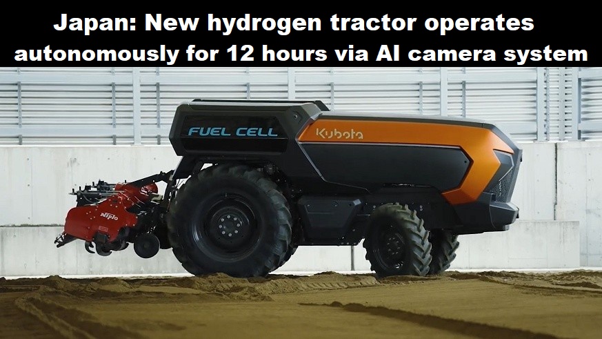 Japan Kubota trekker waterstof