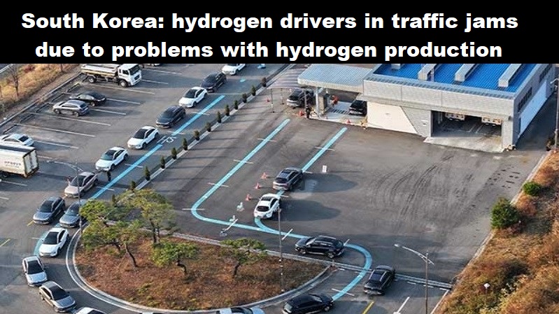 Zuid-Korea: waterstofrijders in de file door problemen met waterstof productie