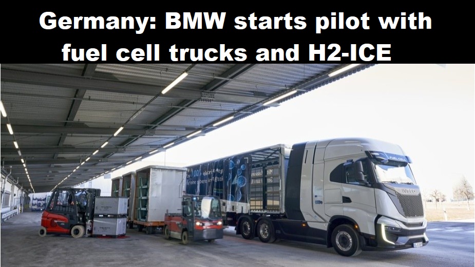 Leipzich bmw truck waterstof