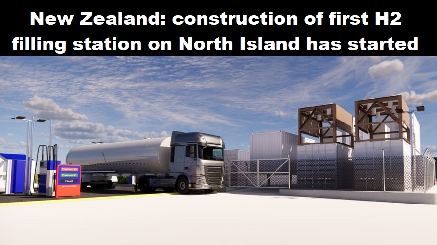 Nieuw Zeeland eerste tankstation waterstof