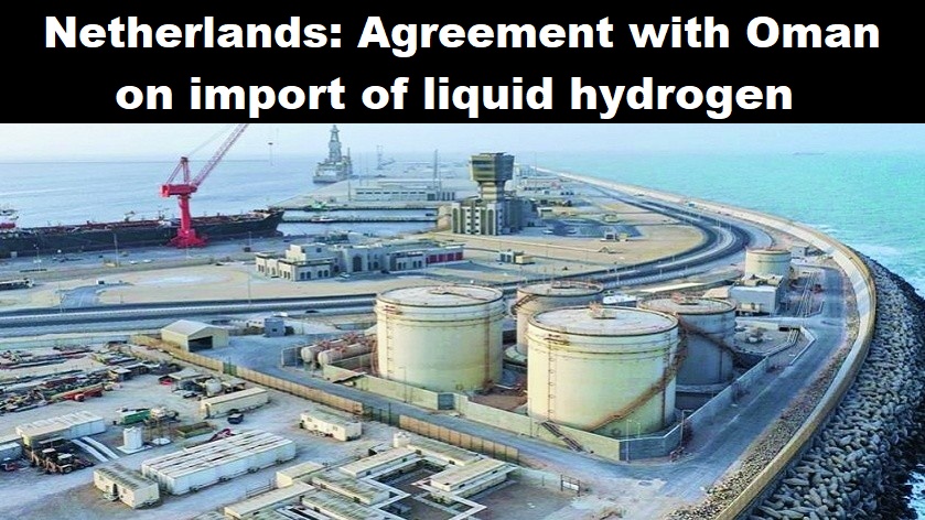 Oman Duqm Haven waterstof