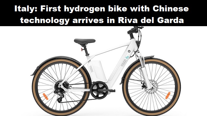 Riva del garda fiets waterstof