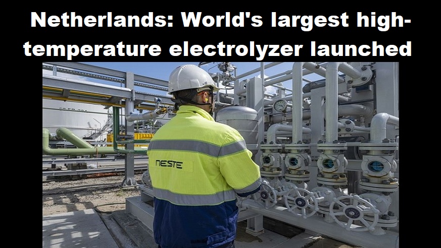 Rotterdam neste electrolyser waterstof