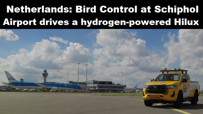 Schiphol Toyota waterstof