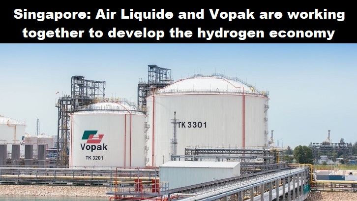 Singapore vopak waterstof