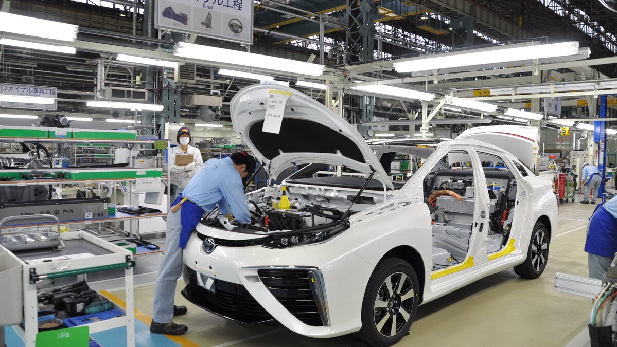 Toyota Mirai Fabriek