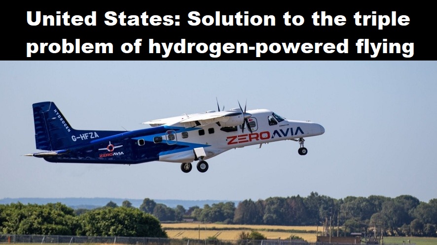 Vliegtuig waterstof zero avia