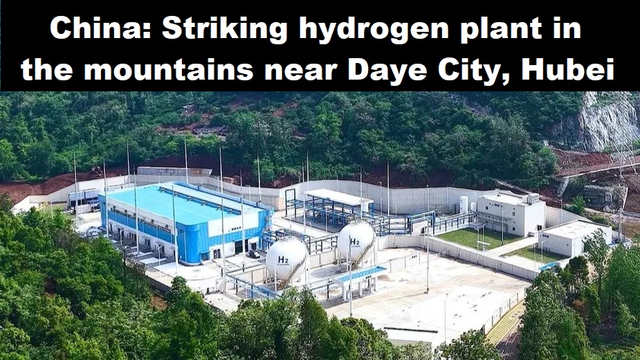 Waterstof fabriek Daye City China