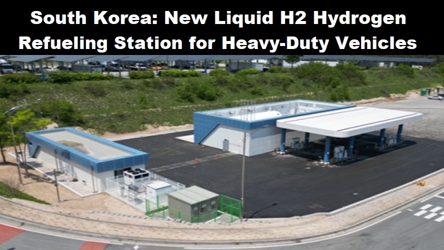 Waterstof vloeibaar tankstation Korea