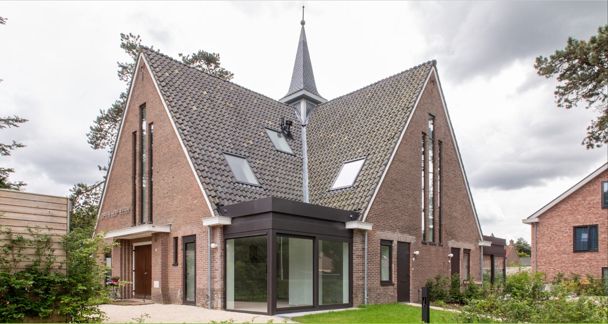 Wolfheze kerk en woningen waterstof