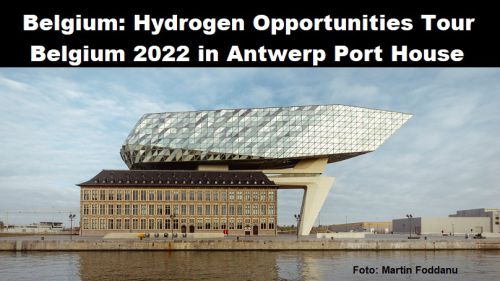 België: Hydrogen Opportunities Tour Belgium 2022 in Havenhuis Antwerpen