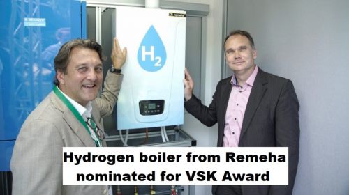 Waterstofketel van Remeha Apeldoorn genomineerd voor VSK Award