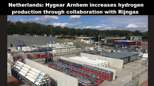 Nederland: Hygear Arnhem verhoogt productie van waterstof door samenwerking met Rijngas
