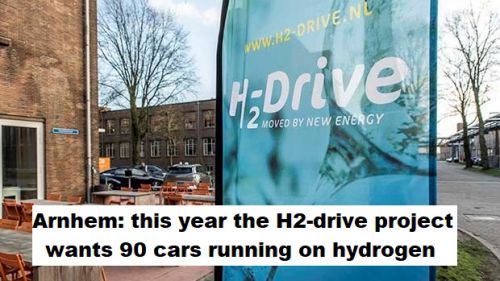 Arnhem: project H2-drive wil dit jaar naar 90 auto’s op waterstof