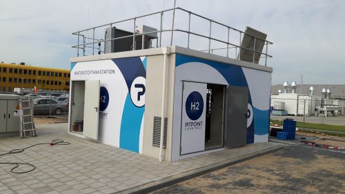 Eerste waterstoftankstation van Oost-Nederland nadert voltooiing