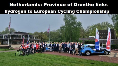 Nederland: provincie Drenthe koppelt waterstof aan Europees Kampioenschap Wielrennen