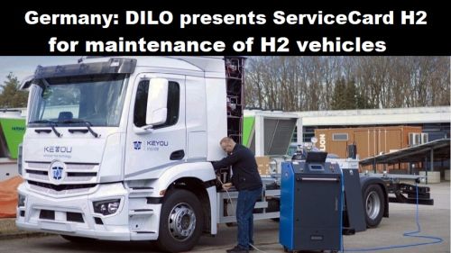 Duitsland: DILO presenteert ServiceCard H2 voor onderhoud aan H2-voertuigen