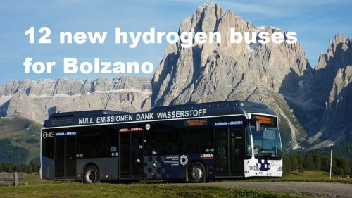 Südtirol: Bolzano op weg naar 22 bussen op waterstof
