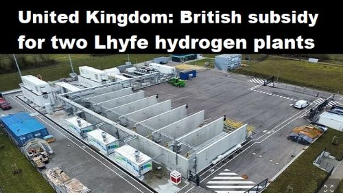Verenigd Koninkrijk: Britse subsidie voor twee waterstoffabrieken van Lhyfe