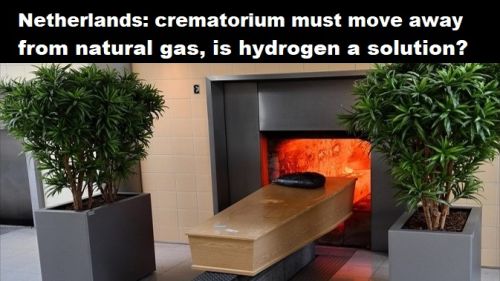 Nederland: crematorium moet van het aardgas af, is waterstof een oplossing?