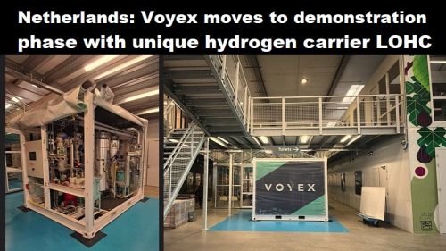 Nederland: Voyex gaat met unieke waterstofdrager LOHC naar demo-fase