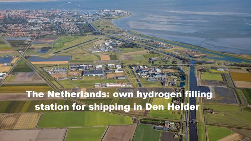 Nederland: eigen waterstof-tankstation voor scheepvaart in Den Helder