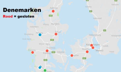 Alle waterstoftankstations in Denemarken gesloten