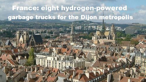 Frankrijk: acht vuilnisauto’s op waterstof voor metropool Dijon