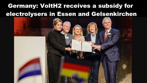 Duitsland: VoltH2 ontvangt subsidie voor electrolysers in Essen en Gelsenkirchen