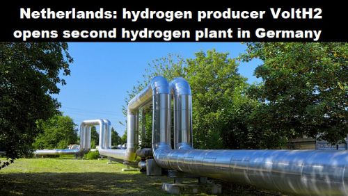 Duitsland: waterstofproducent VoltH2 opent tweede waterstoffabriek in Duitsland