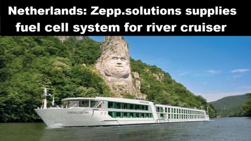 Nederland: Zepp.solutions levert brandstofcelsysteem voor riviercruiser