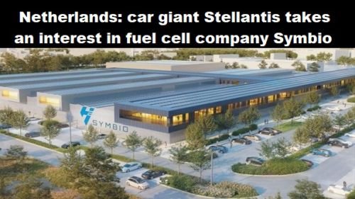 Nederland: auto-gigant Stellantis neemt belang in brandstofcelbedrijf Symbio