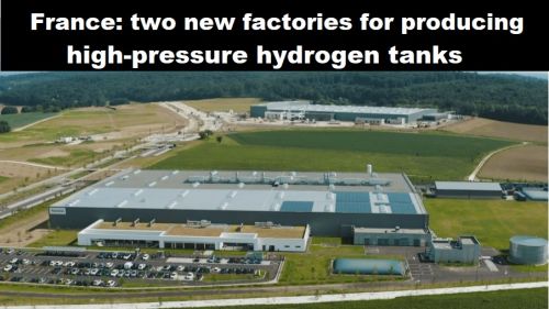 Frankrijk: twee nieuwe fabrieken voor het produceren van hogedruktanks voor waterstof