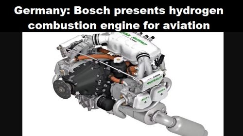 Duitsland: Bosch presenteert waterstofverbrandingsmotor voor de luchtvaart