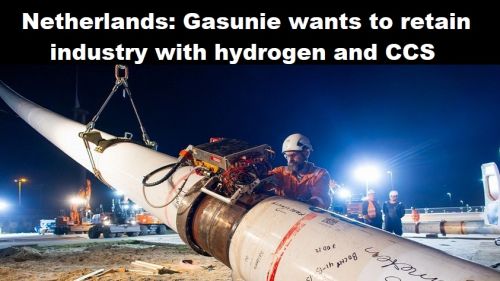 Nederland: Gasunie wil met waterstof en CCS industrie te behouden