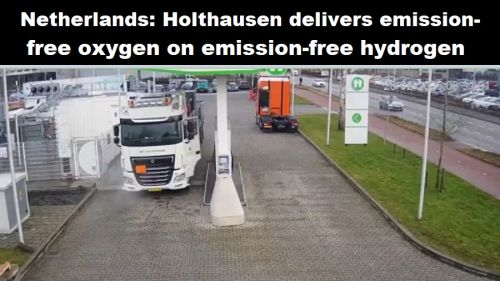 Nederland: Holthausen bezorgt emissievrije zuurstof op emissievrije waterstof