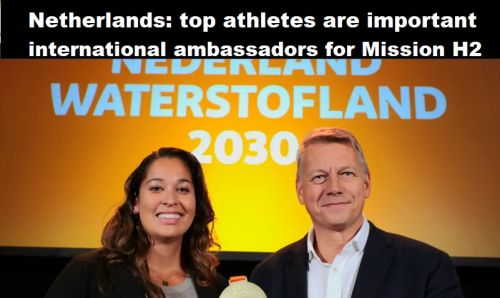 Nederland: topsporters zijn voor Missie H2 belangrijke ambassadeurs in binnen- en buitenland