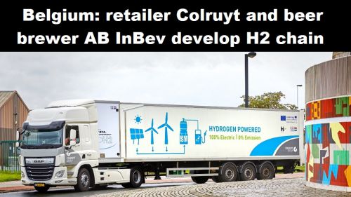 België: retailer Colruyt en bierbrouwer AB InBev ontwikkelen H2-keten